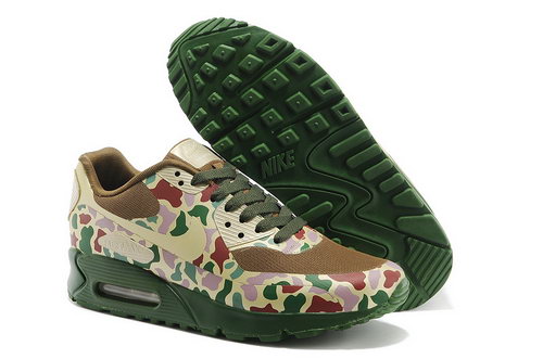 Nike Air Max 90 Hyp Sp Men Forest Camouflage Hiking Shoes Clearance